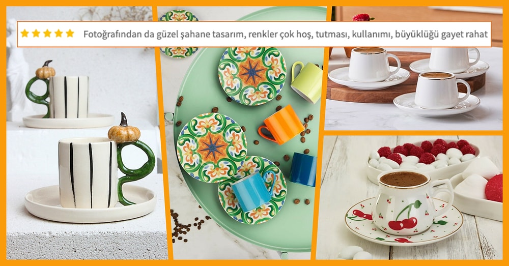 Kahve Saati Asla Şaşmayanlar İçin Birbirinden Şık Kahve Takımları