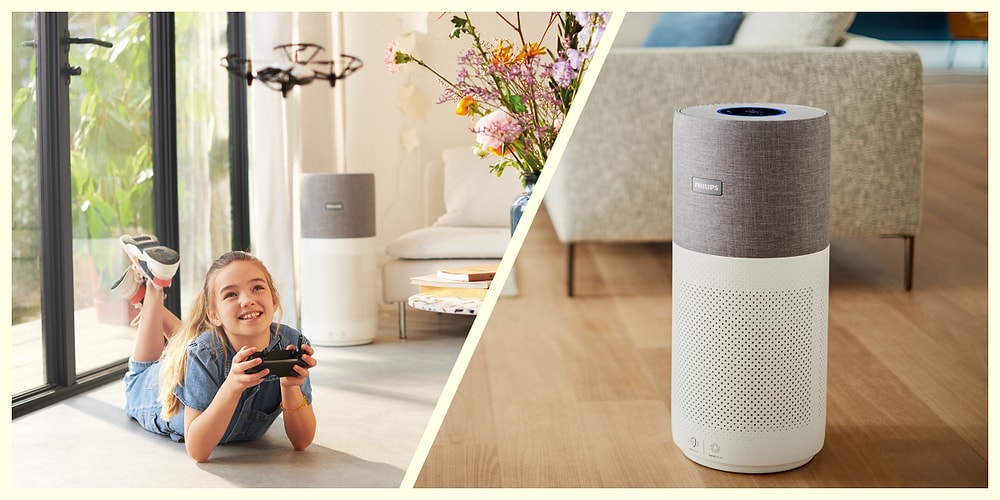 Havayı 6 dakikada Temizleyerek Alerjen, Virüs ve Partiküllerden Arındıran: Yeni Philips Hava Temizleyici