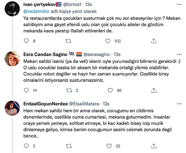 Uygulamayı destekleyen ebeveynler de var.