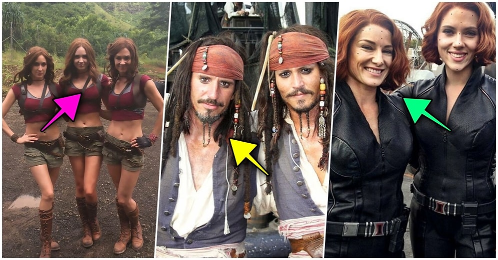 Kamera Arkasının Yıldızları! Canlandırdıkları Oyunculara Benzerlikleriyle Görenleri Hayrete Düşüren 29 Dublör