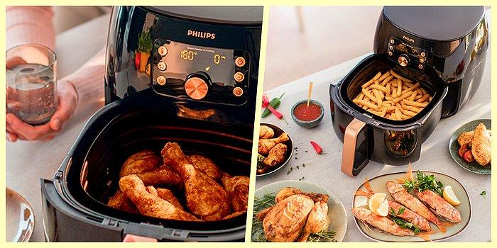 Kilo Vermeye Çalışırken Hayran Kalacağınız Sağlıklı Pişirici: Philips Airfryer!