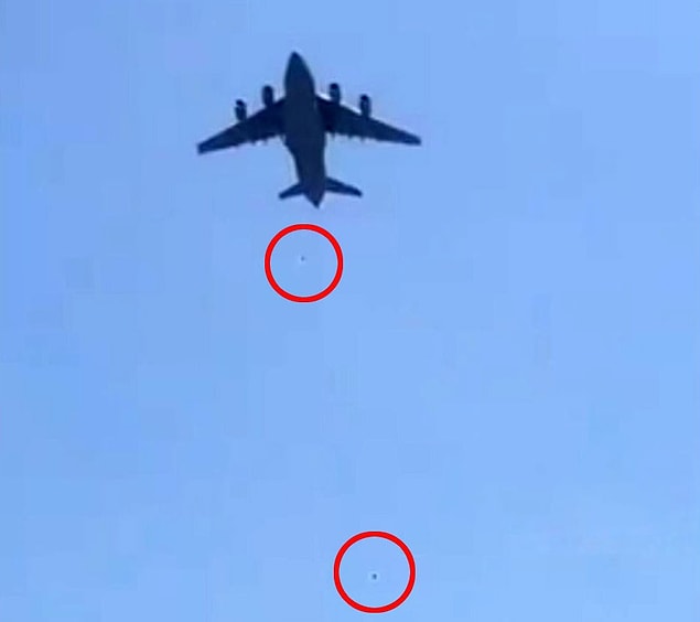 Sporcu, Afganistan'dan kaçmak için jete tırmanan insanlardan biriydi. Jetten düşerek ölen insanların bir videosu yayınlandı.