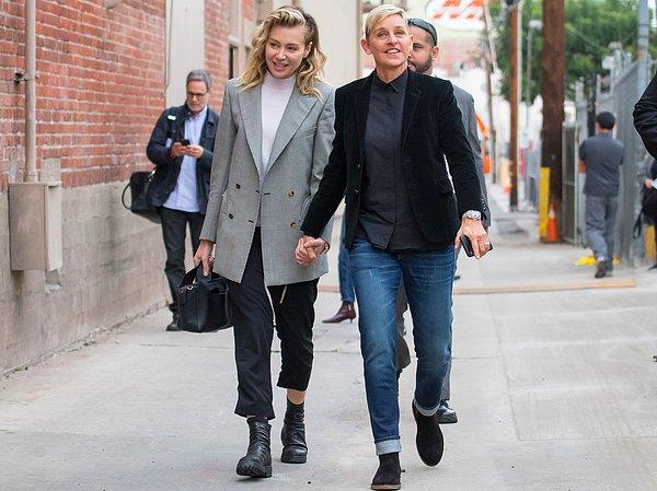 2. Ellen DeGeneres ve Portia de Rossi
