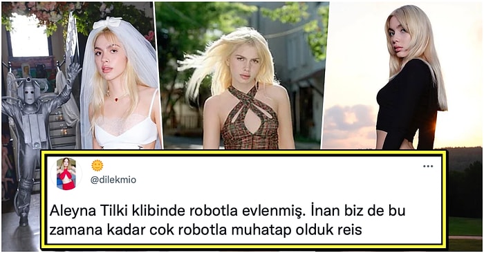 Aleyna Tilki'nin Geçtiğimiz Günlerde Dünyaevine Girdiği Robotun da Bulunduğu Klibi Bomba Etkisi Yarattı