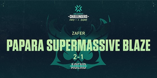 SuperMassive Blaze, Son Avrupa Şampiyonu Acend'i Devirdi!