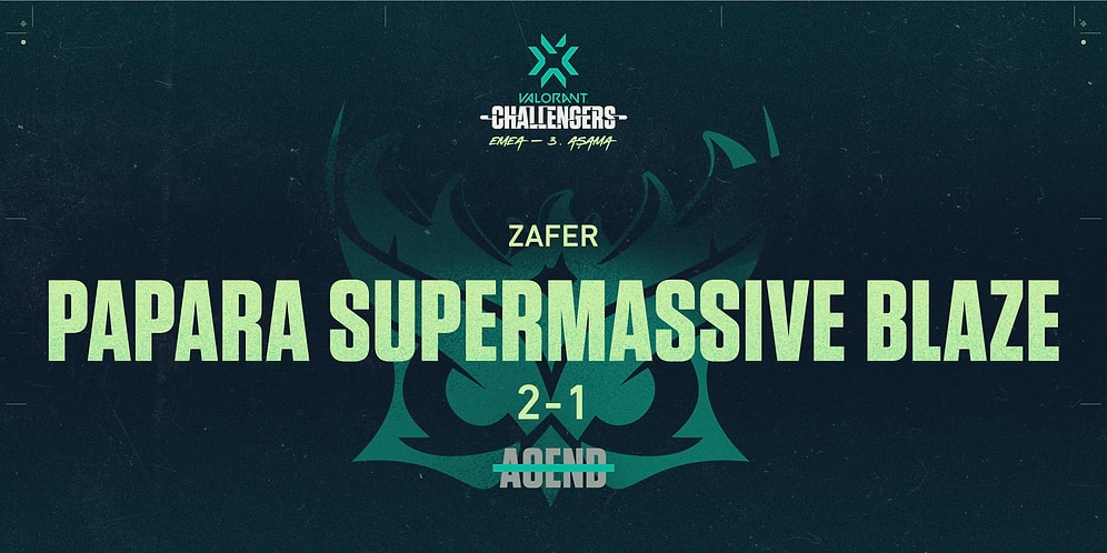 SuperMassive Blaze, Son Avrupa Şampiyonu Acend'i Devirdi!