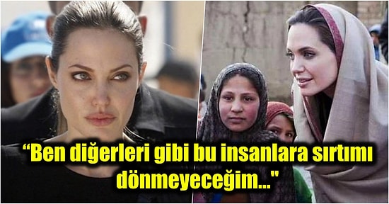 Angelina Jolie Taliban Esaretindeki Kadın ve Çocuklara Dikkat Çekmek İçin Kendisine Gelen Mektubu Paylaştı!😢