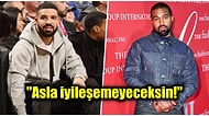 Yakın Zamanlarda Albüm Çıkartacak Olan Drake ve Kanye West Arasında Ezeli Rekabetin Fitili Yine Ateşlendi!