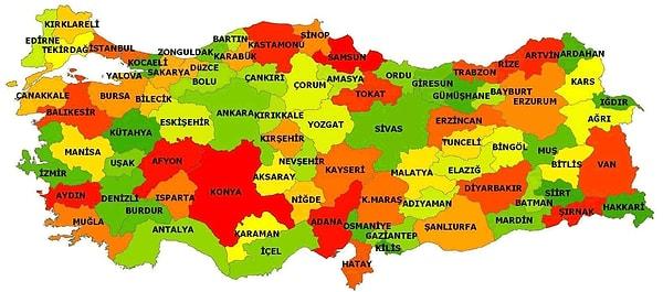 20. Türkiye’de en fazla olan burç
