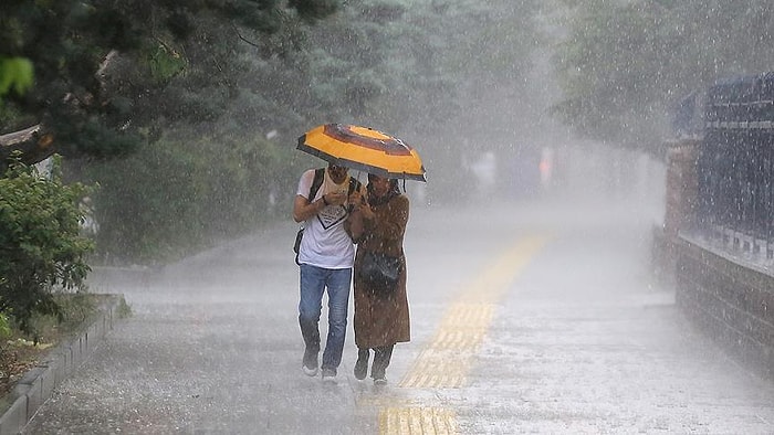 Meteoroloji'den 2 Bölge İçin Sel Uyarısı!