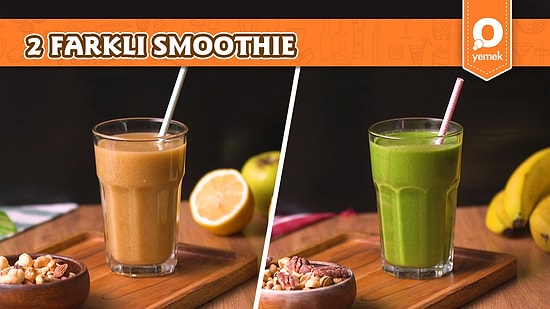 Yeşil Smoothie Ve Tatlı-Ekşi Smoothie Nasıl Yapılır?