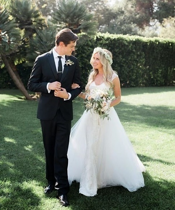 2012 yılında tanıştığı Christopher French ile aynı yıl nişanlandı. 2014 yılında  ise Santa Barbara'da evlenerek dünya evine girdi.