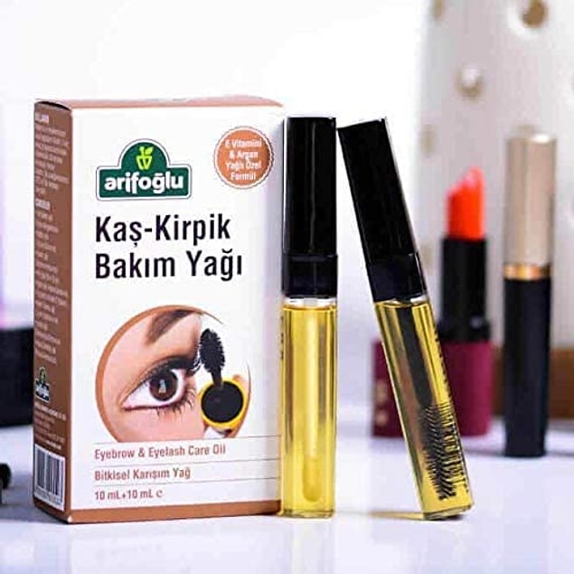 19. Arifoğlu'nun ünlü kaş ve kirpik bakım yağı...
