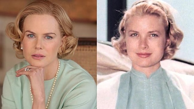 3. Hollywood'un efsane oyuncusu ve Monako Prensesi Grace Kelly'yi, 'Grace of Monaco' filminde Nicole Kidman başarıyla canlandırdı.