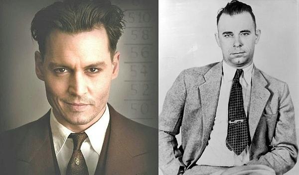 7. Amerikalı banka soyguncusu John Dillinger'ın hayat hikayesini konu alan 'Public Enemies' filminde başrolü Johnny Depp aldı.