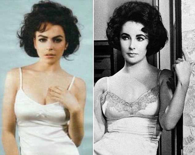 10. Lindsay Lohan ise Elizabeth Taylor'ı canlandırdığı 'Liz & Dick' filminde benzerliği ve performansıyla seyircilerin beğenisini topladı.