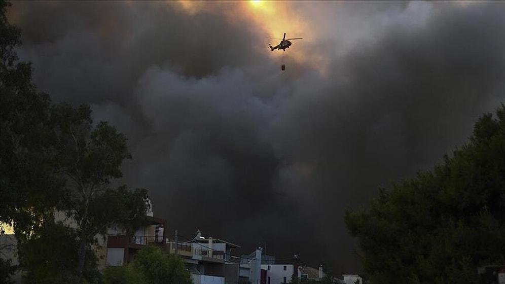 Yunanistan'da Orman Yangınları Tekrar Başladı: 'Çok Yüksek Risk' Uyarısı Yapıldı