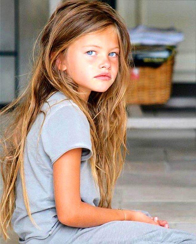 14 yıl önce çocuk modelliği yapan Thylane Blondeau 6 yaşındayken dünyanın en güzel kızı seçilmişti.