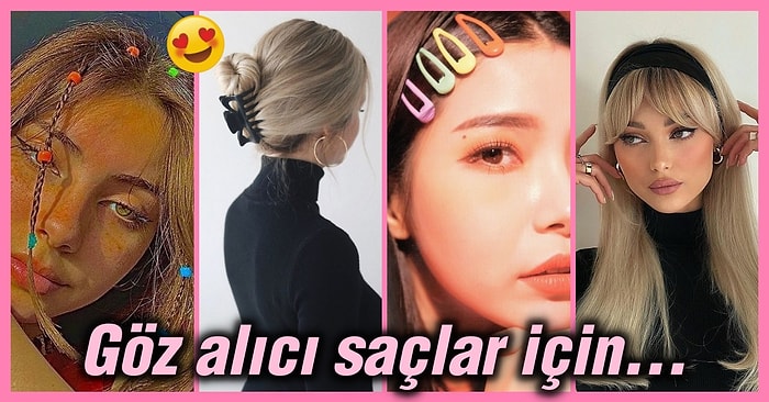 Trend Saç Stillerini Kolaylıkla Uygulamanızı Sağlayacak 12 Toka Modeli