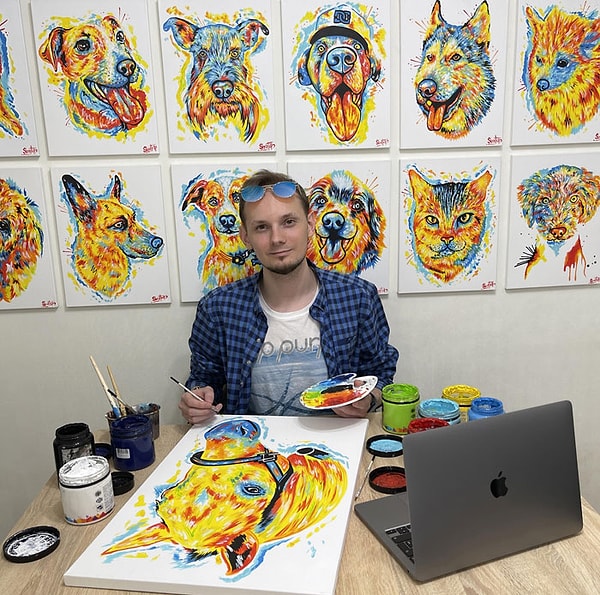 10. Искусство помогает ему оставаться трезвым уже на протяжении 5-ти лет