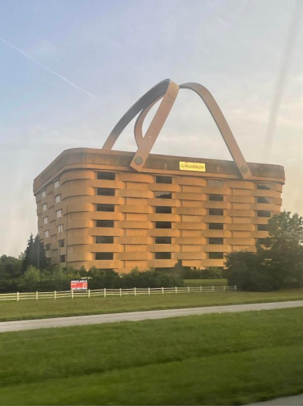 5. Piknik sepetine benzeyen bu bina Ohio'da bulunuyor.