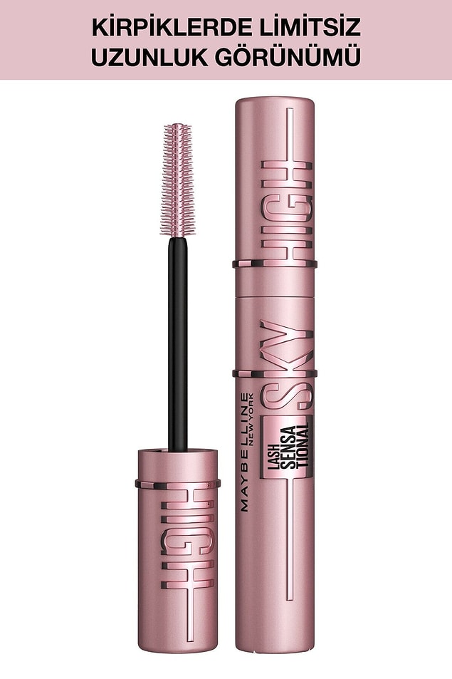 8. En çok satan Maybelline New York lash sensational sky high maskara!