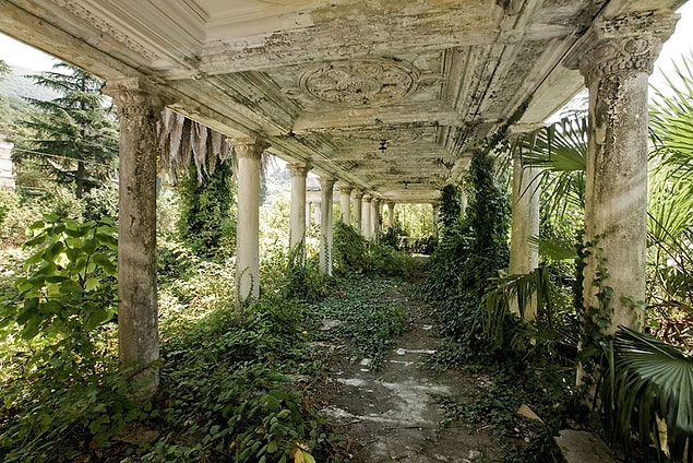 20. Terkedilmiş Tren İstasyonu, Abhazya, Gürcistan