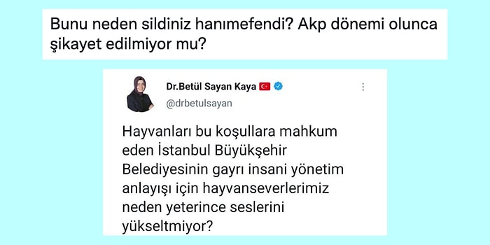 AKP'li Fatma Betül Sayan'ın İBB'yi Hedef Aldığı Paylaşımın AKP Dönemine Ait Olduğu Ortaya Çıktı