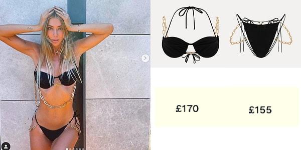 Son olarak, Şeyma Subaşı'nın Dilara Fındıkoğlu koleksiyonundan olan bikinisinin toplam fiyatı 3.204,5 TL.