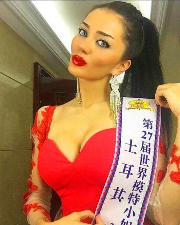 Hemen ardından Taşkın Çin’de düzenlenen Miss Model of the World’de Türkiye’yi temsil etmişti.
