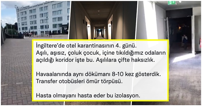 İngiltere'nin Türkiye'den Dönenler İçin Zorunlu Uyguladığı Otel Karantinasının Nasıl Olduğunu Anlatan Kadın