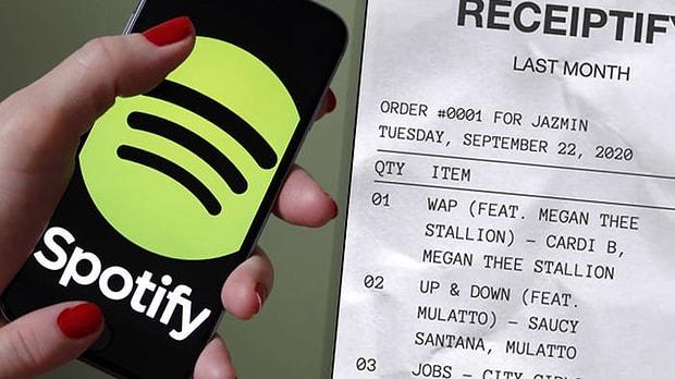 Receiptify Nedir Nasil Kullanilir Spotify Gecmisini Fis Olarak Gosteren Uygulama Receiptify