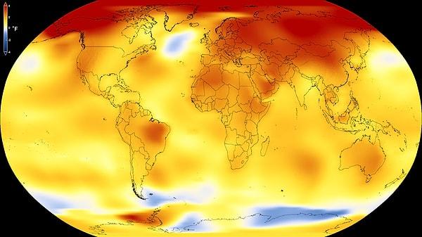 Yalnızca karbon yutağındaki yaşanacak sızıntı, bu yüzyılın sonunda Dünya'nın 0.8 santigrat derece ısınmasına neden olacaktı.