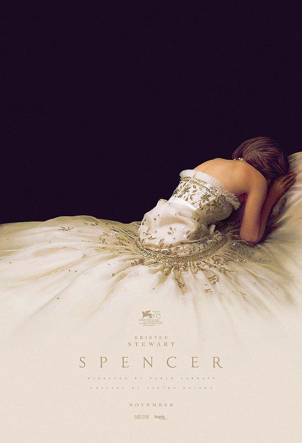 2. Kristen Stewart’ın Prenses Diana’yı canlandıracağı Spencer filminin posteri yayında.