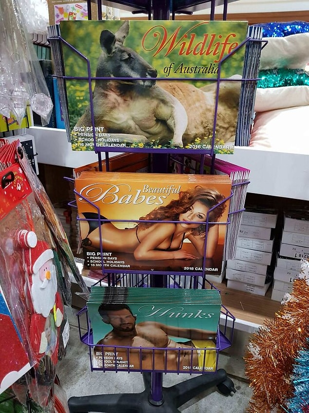 24. Avustralya'da seksi takvimler.