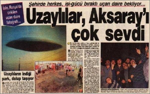 8. Şimdiye kadar duyduğun en ilginç UFO deneyimi neydi?