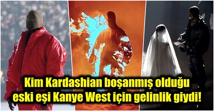 Ünlü Rapçi Kanye West Yeni Albümü 'Donda'nın Tanıtım Gecesinde Kendini Cayır Cayır Yaktı!