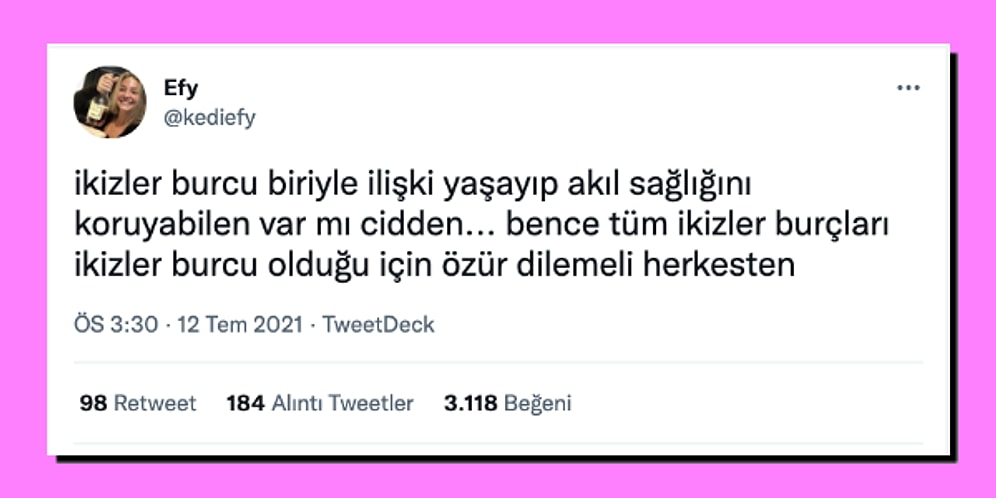 İkizler Burcu İnsanları Hakkındaki Düşüncelerini Mizahla Harmanlayarak Anlatan 15 Kişi