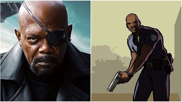 Samuel L. Jackson tarafından seslendirilen Rafael Perez de tıpkı ilham kayn...