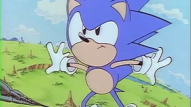 10. Sonic - Bill Clinton ve Michael Jackson