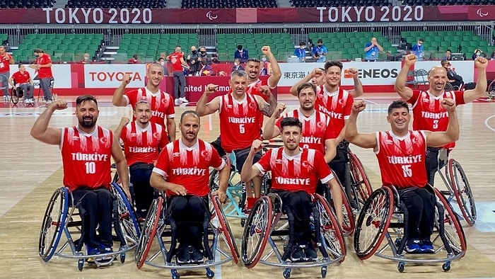 Tekerlekli Sandalye Basketbol Milli Takımı Tokyo'da Çeyrek Finalde