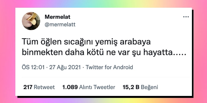 Tüm Öğlen Sıcağını Yemiş Arabaya Binmekten Daha Kötü Nelerin Olduğunu Göstererek Eğlendiren 15 Kişi