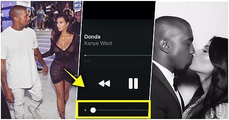 Kim Kardashian Birkaç Gün Önce Barıştığı Eski Eşi Kanye West'in Yeni Şarkılarını 'Sesi Kısarak' Paylaştı!