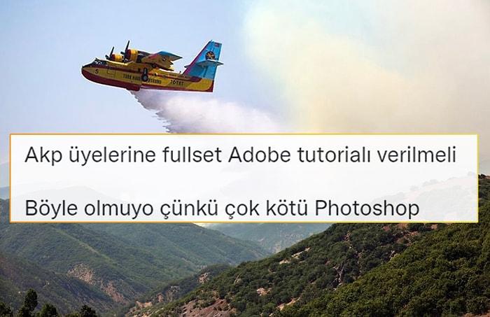 AKP Tunceli İl Başkanının Photoshop'lu Yangın Paylaşımı Sosyal Medyanın Gündeminde