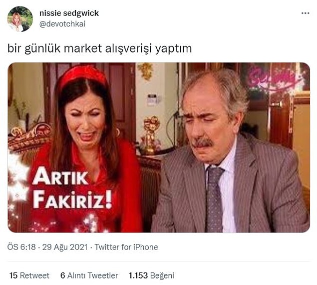 16. Bir anda bitti, nasıl olduğunu anlamadık.