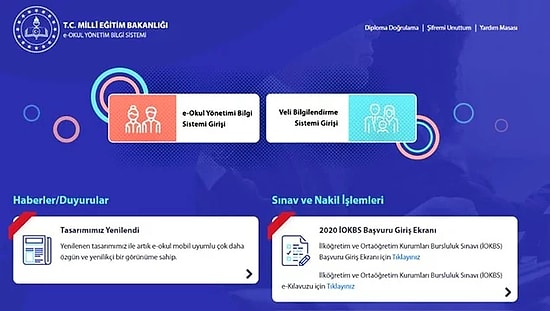 E-Okul'a Nasıl Giriş Yapılır? İşte E-Okul Veli Bilgilendirme Sistemi Giriş Ekranı...