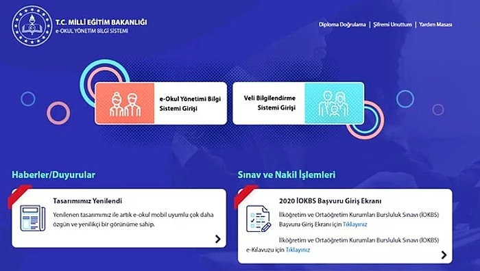 E-Okul'a Nasıl Giriş Yapılır? İşte E-Okul Veli Bilgilendirme Sistemi Giriş Ekranı...