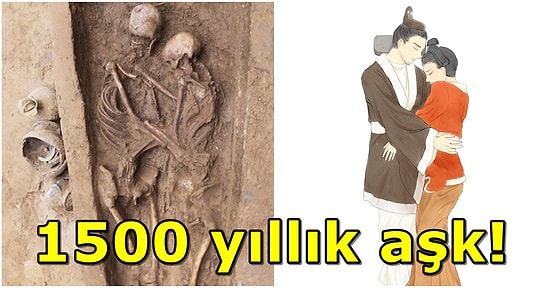 Sonsuz Aşk! Çin'de 1500 Yıl Önce Birbirine Sarılarak Gömülmüş Bir Çiftin Mezarı Bulundu