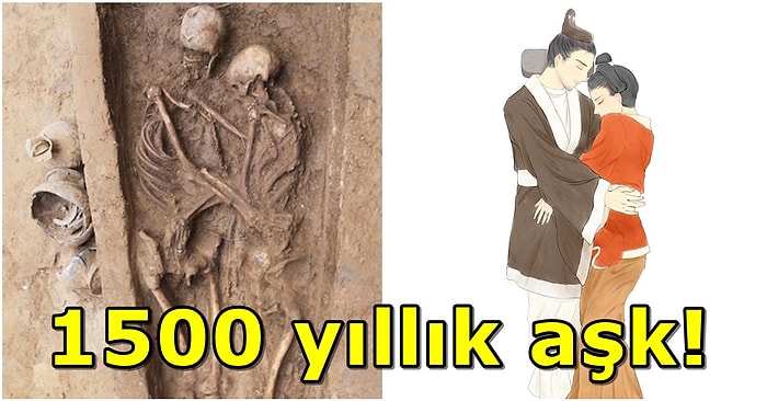 Sonsuz Aşk! Çin'de 1500 Yıl Önce Birbirine Sarılarak Gömülmüş Bir Çiftin Mezarı Bulundu