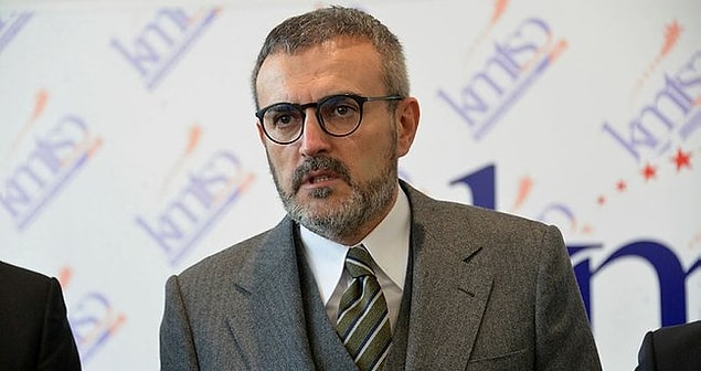 AKP Grup Başkan Vekili, yargının önünde.